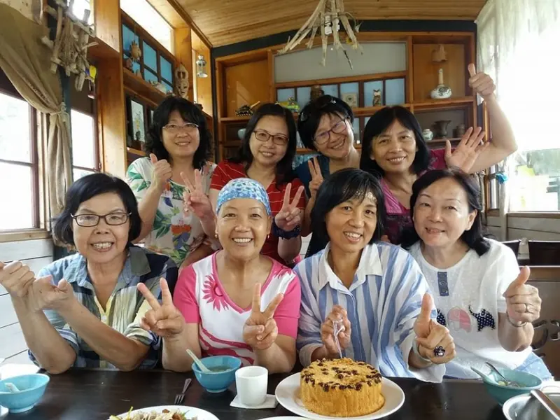 偷得浮生半日閒[老農夫山莊] 美味的客家桌菜慶生宴