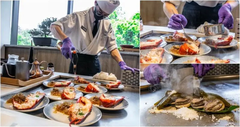 新北市林口區明水然・樂-林口昕境店｜網路票選此生必嚐十大高CP值無菜單鐵板燒！零負評最強鐵板燒名店