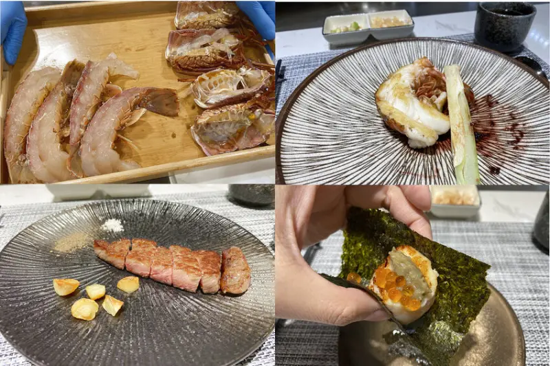 【新北林口－明水然・樂(林口昕境店)】頂級無菜單鐵板燒(龍蝦、A5和牛、干貝)樂多多集團品牌