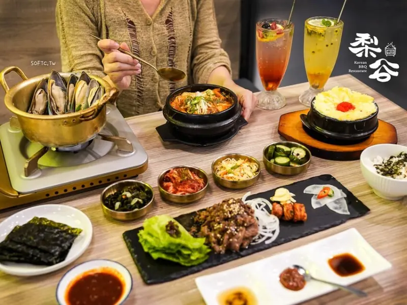 信義區韓式推薦「梨谷-韓式鐵板炭火烤肉」永春站超人氣韓式料理 - 軟西，遊記