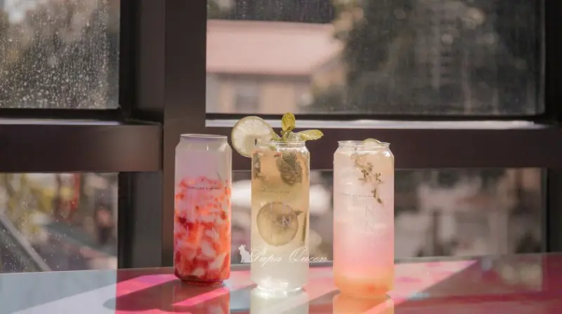 台中「IIN sparkling & drink　望好飲商號 」超夢幻的空氣飲 優格飲 就在審計新村旁