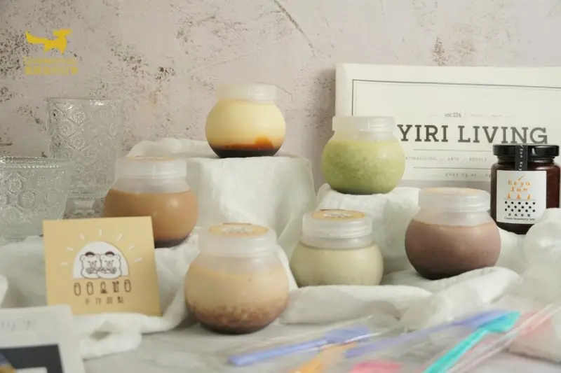 台中美食｜日日是好日手作甜點 100%鮮奶與雞蛋做成的烤布丁 不加一滴水的純正好味道