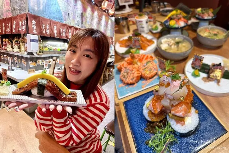 台中市東區台中東區浮誇系壽司推薦-金衛亭浮誇壽司首代目