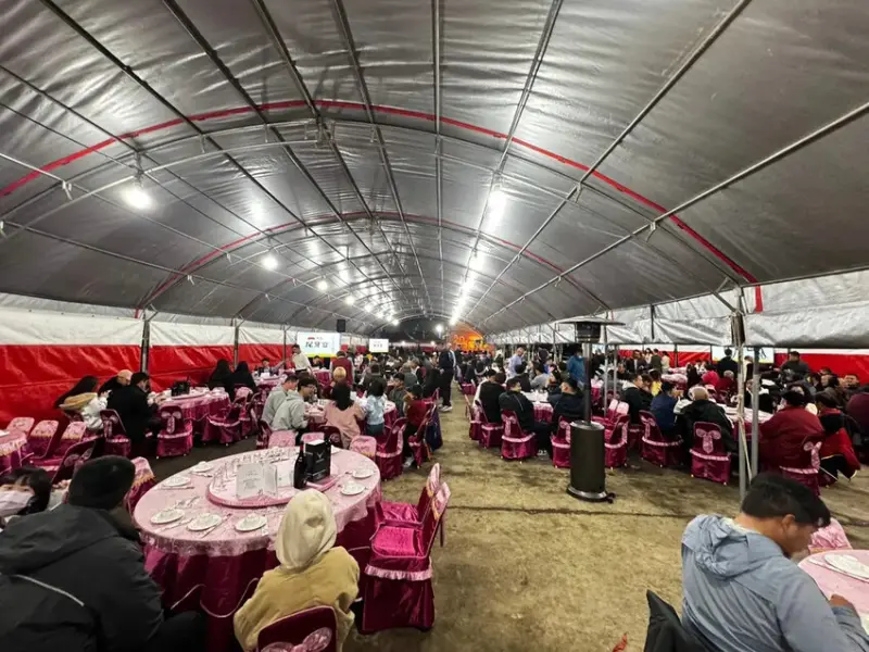 台北尾牙辦桌分享│來自南部的豐盛辦桌驚艷全場│澎湃大菜輪番上