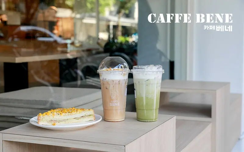 【松山區/民生社區】首爾最大的咖啡連鎖店카페베네CAFFE BENE來台灣拉～ (試營運)