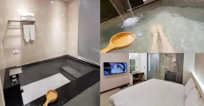 礁溪溫泉泡湯【沐恩遠東溫泉渡假飯店】客房式湯屋泡湯券90分鐘超值，環境簡潔舒適備品俱全