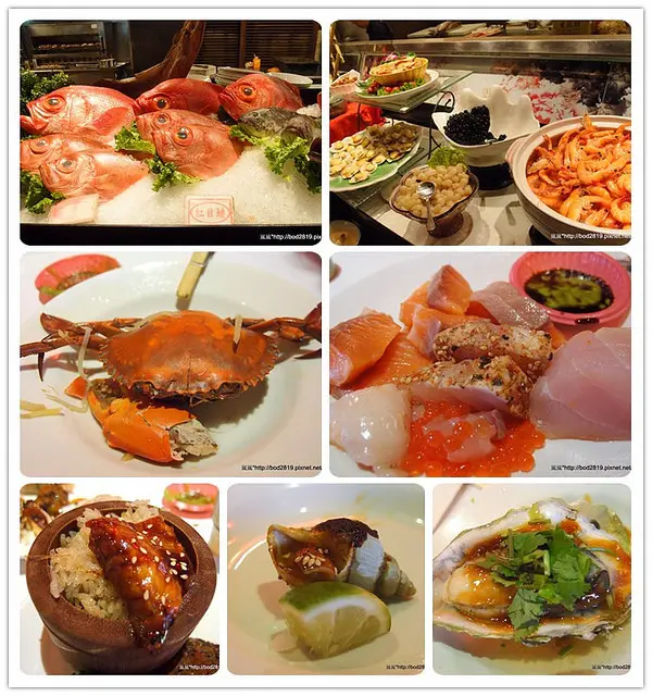 【宜蘭市】久千代海鮮百匯餐廳－豐富多樣化的buffet任君挑選，竟然還有紅酒！（下午茶）