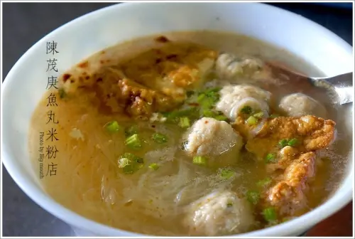 【宜蘭小吃】陳茂庚魚丸米粉、黑店冰