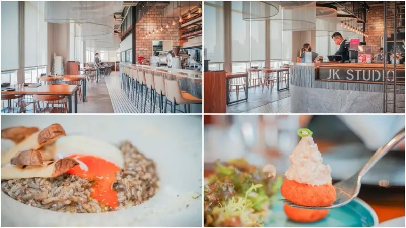 JK Studio 義法餐廳-桃園華泰 ▏華泰名品城內絕美質感餐廳 主廚創意餐點美味度破表。約會、慶生、聚會唯一選擇。桃園美食 / 青埔美食