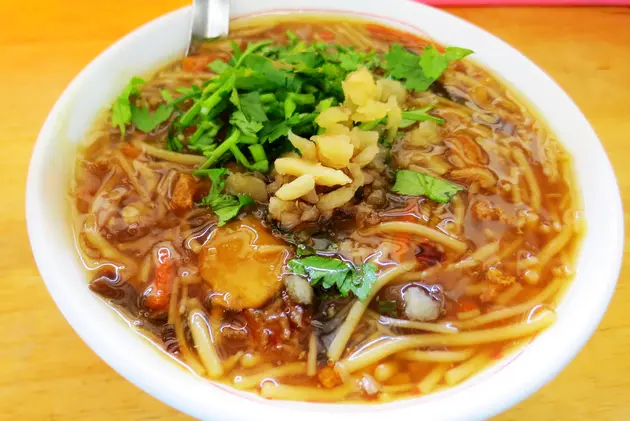 【蘇澳美食】涼意叭噗。廟口米粉羹花生湯