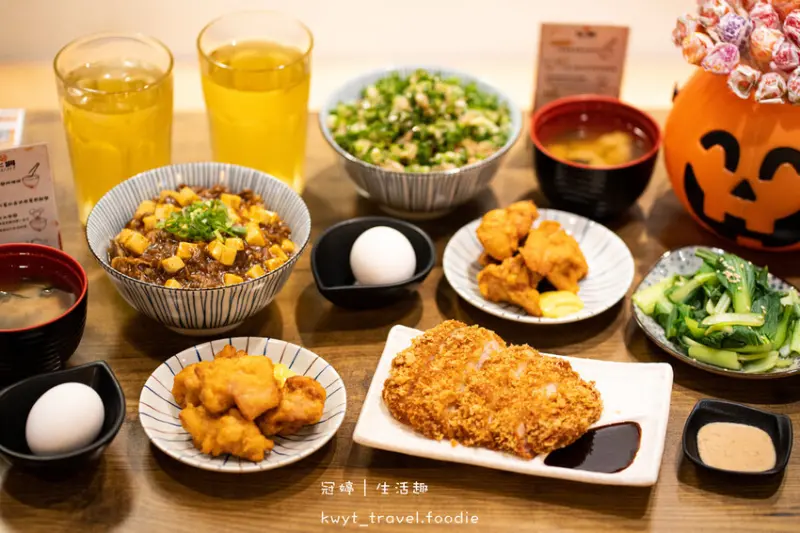 【牛洞食堂】肉食系超值百元丼飯，捷運台電大樓站美食，麥茶無限續，台北丼飯推薦│菜單