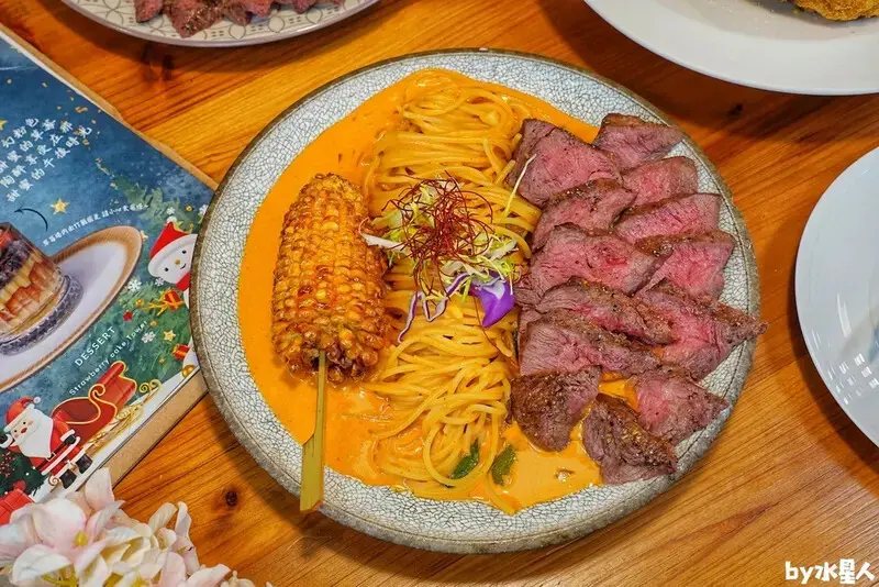 春三朝午：台中必吃早午餐，超狂3隻酥炸雞腿義大利麵、雙倍牛排