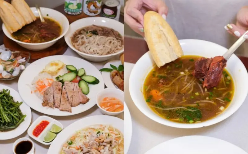 【新竹美食】明昌越式餐館｜人氣道地越式料理專賣，招牌越南法國麵包一吃上癮 ! - 肉依小姐吃什麼