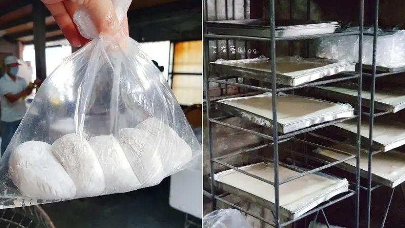 《高雄美食》美濃傅家麻糬❤巷子內的隱藏版客家美食~柴燒麻糬｡