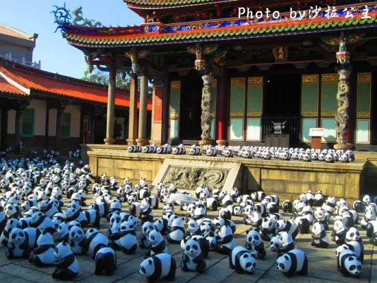 1600隻熊貓快閃活動