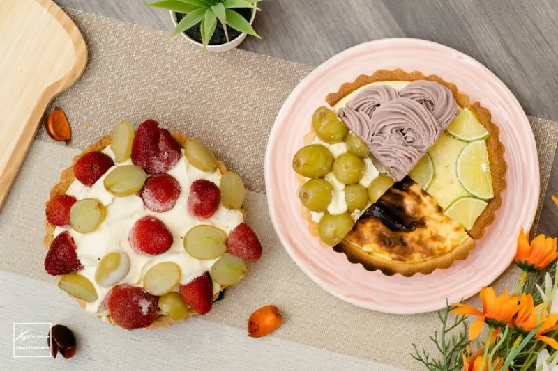 宅配｜新竹甜點【里歐派 LIOU PIE】草莓卡式達派 / 芋泥乳酪派 / 綠葡萄乳酪派 / 炙燒乳酪派 / 法式檸檬派 - 快門下的幸福