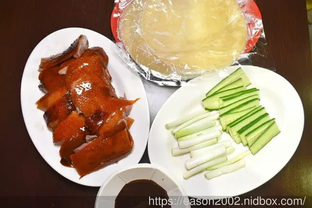 新北汐止美食推薦 | 丞相鵝肉 片皮鴨半鴨兩吃 脆皮片鴨包餅皮＋炒鴨菜 各式熱炒