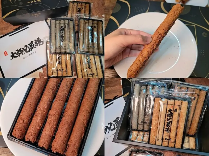 台南必買伴手禮｜大師兄蛋捲｜母親節節日送禮 多種口味豪華禮盒 送禮很有面子！紅茶口味好特別