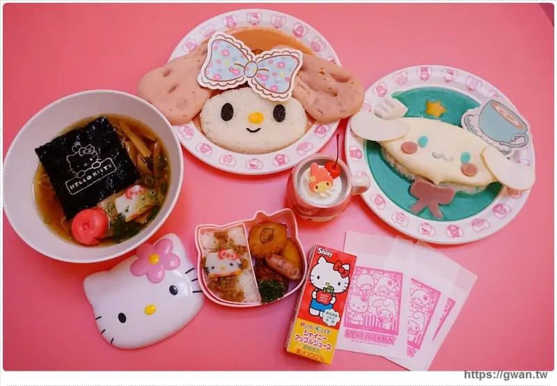 三麗鷗彩虹樂園 | 三麗鷗最萌的餐點、最好逛商店在這裡