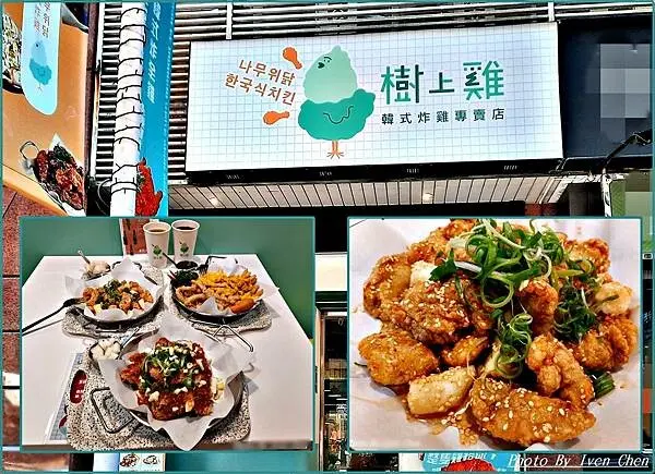 《桃園韓式炸雞專賣》超人氣韓式創意炸雞料理/炸雞控的天堂/哈韓族不可錯過超多口味好吃的炸雞/推薦必吃卡滋韓式炸雞/到中壢SOGO商圈、威尼斯影城必吃的美食/『樹上雞-韓式炸雞(中壢店)』  Iven