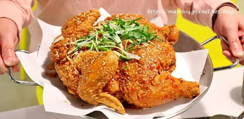 樹上雞韓式炸雞～中壢威尼斯影城、SOGO商圈必吃的美食，韓式炸全雞、韓四喜拼盤讓你沒有選擇障礙