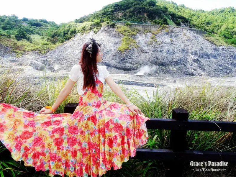 陽明山景點。硫磺谷地熱景觀區-婚紗外拍秘境，天然景觀怎麼拍怎麼美(人像外拍