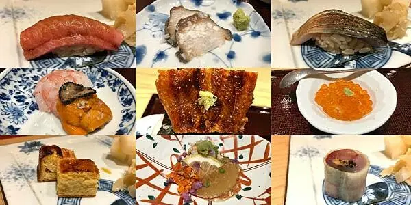 台北美食【原 小料理】二訪／鮑魚淡路島雪花鹽／鯖魚火山鹽／生筋子散壽司／鰻魚手卷／麵包蟹高湯醋凍／武鯛豐年煮／糖片厚蛋燒