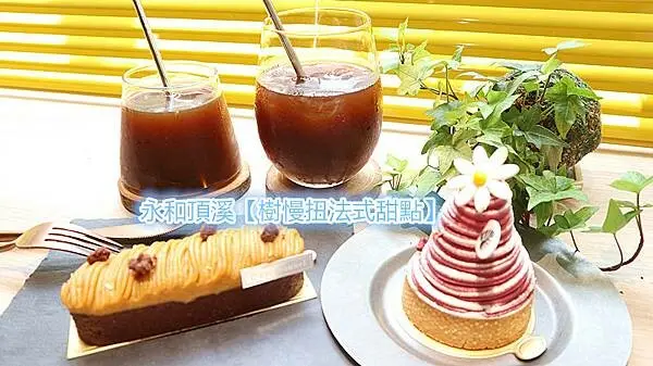 永和頂溪甜點咖啡廳｜【樹慢扭法式甜點】巷弄裡的一抹清新，森林療癒系蛋糕甜點咖啡小店，情侶約會，閨密談心好去處，兼售苔球植栽、手工餅乾、甜點禮盒！