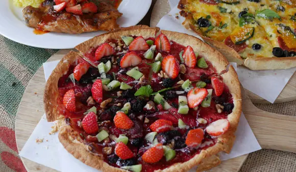 台北內湖採草莓｜採草莓攻略!比苗栗好採「莓圃休閒農園」：草莓pizza超好吃! 草莓季12~4月底假日建議10:30前到@捷運內湖站(莓圃休閒農園交通、菜單、白石湖草莓園)