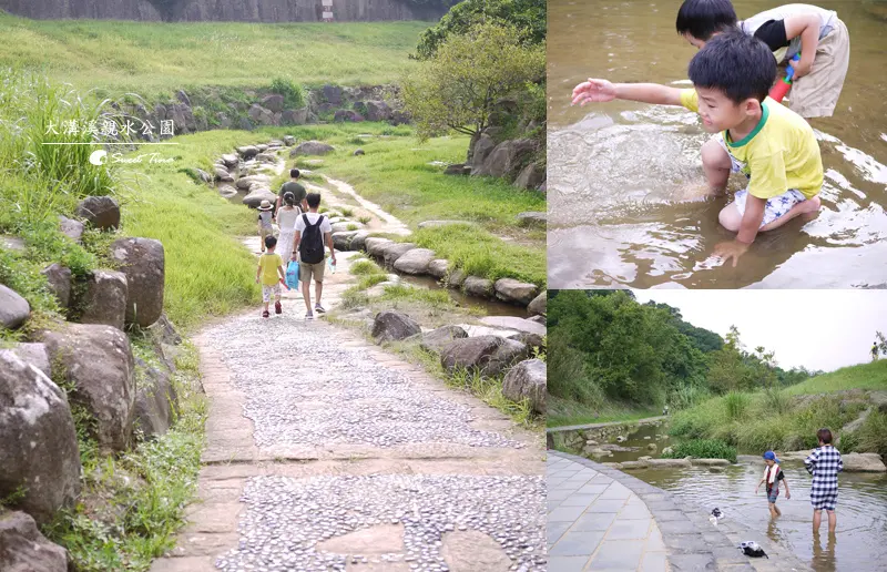 【遊記．台北內湖】大溝溪親水公園 - 免費野餐玩水景點 ღ台北市景點．親子旅遊ღ