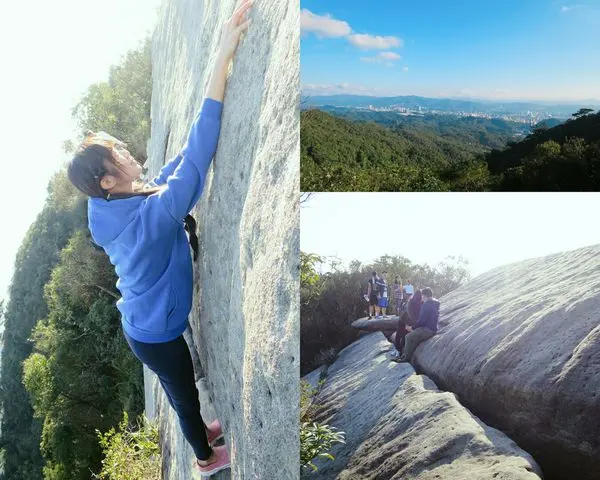 【台北內湖景點】龍船岩步道，拍出超驚險懸崖照，膽小者勿近!