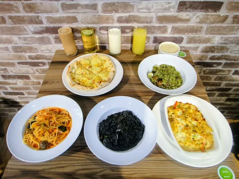 【美食】「RICO'小廚 新莊建安三店」手作Pizza、新莊平價義大利麵推薦，輔大美食聚餐推薦 菜單