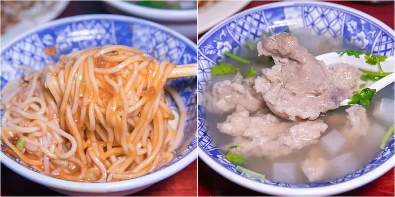 【新北市樹林-山佳麵店】杜家麵館.百年車站前一甲子紅醬乾麵配白肉羹湯