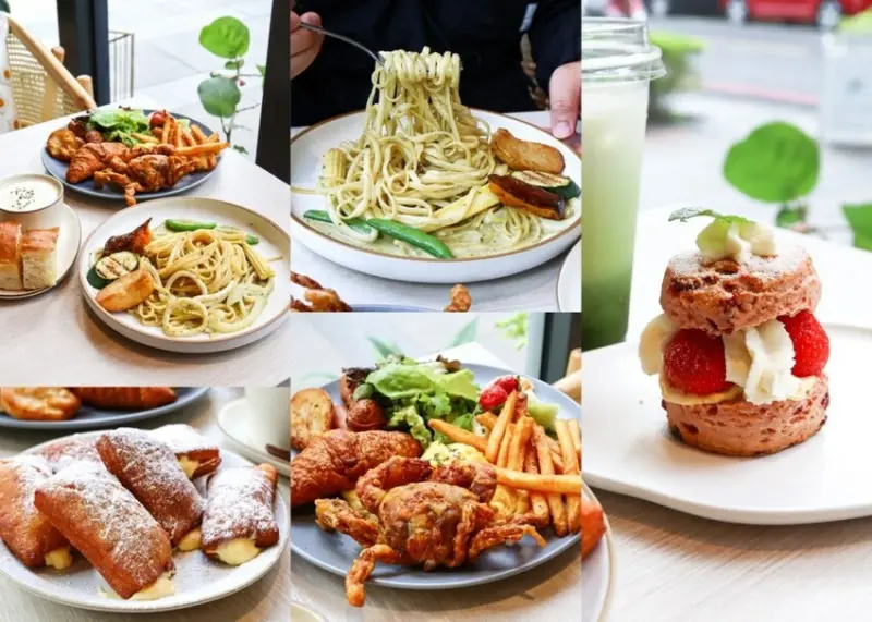 映日早午餐。不僅有好吃豐盛的早午餐盤，甜點也很厲害！質感北歐風環境舒適 – 艾瑞絲的吃貨日常