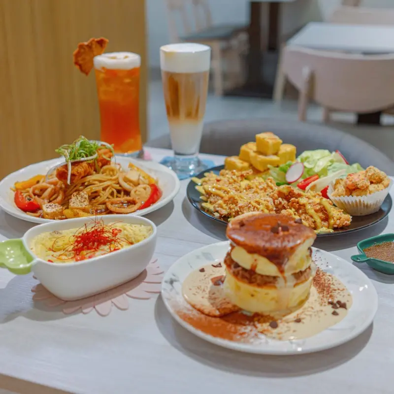 創意臭豆腐義大利麵，台式與義式的新口味，還有特殊奶茶巧克力舒芙蕾，板橋早午餐推薦 | 【新北 板橋區】J一味