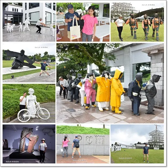 新北市景點》朱銘美術館。一處充滿動和靜的美術園區，很適合全家大小來走走