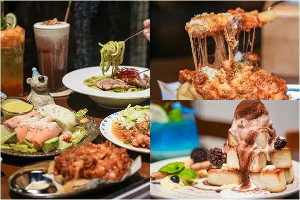 桃園中壢｜早說複合式餐飲．中壢後火車站健行科大附近全新菜單，提供更豐富的選擇義大利麵/蜜糖吐司/調酒～