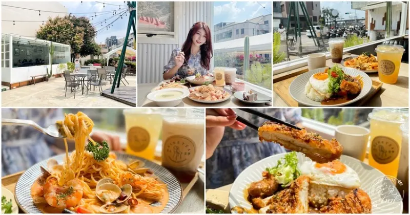 台中|食久茶事 純白貨櫃玻璃屋 寵物親子餐廳 抓周．求婚．聚會 室內戶外愜意用餐 台中寵物友善餐廳 - 萱兒Ann玩樂生活