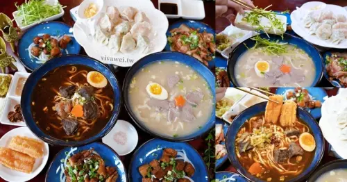 苗栗大湖美食｜『牛宮牛肉麵』低溫熟成24小時的頂級牛肉麵~可以配油條~還有解膩青梅醋飲！