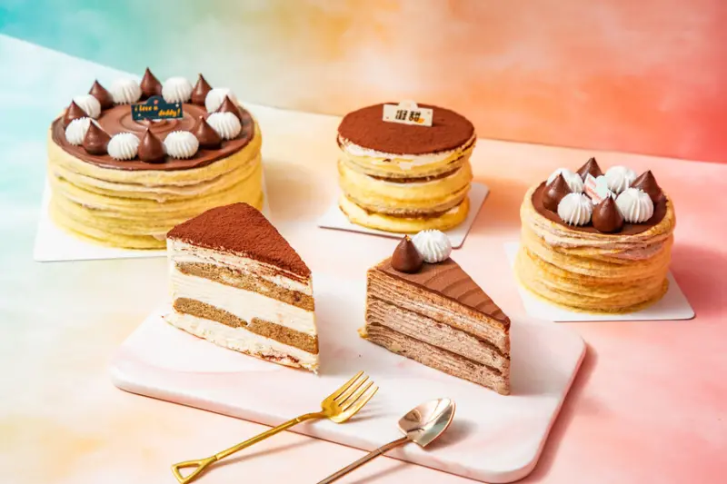 新北市中和區凝甜手作甜點｜疊出甜點新高度！口感細膩超多口味極致千層蛋糕