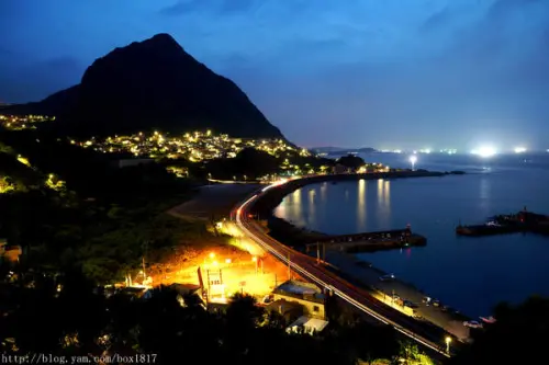 【新北。瑞芳】夜拍陰陽海C型彎。好攝一族。九份。金瓜石旅遊必拍景點