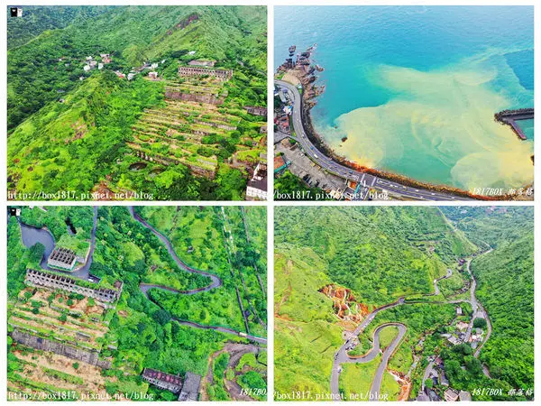 【新北。瑞芳】空拍新視野。驚艷水金九。水湳洞十三層遺址。陰陽海。黃金瀑布。台灣風景。空拍攝影記錄