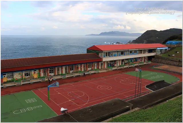【新北瑞芳旅遊】鼻頭國小。天海一線的美麗小學