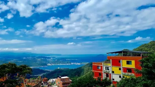 【水金九山海之旅】2018年亞洲10大打卡美拍景點第七名/最佳觀賞陰陽海觀景平台/祈堂老街新創意彩虹階梯因受爭議而意外爆紅