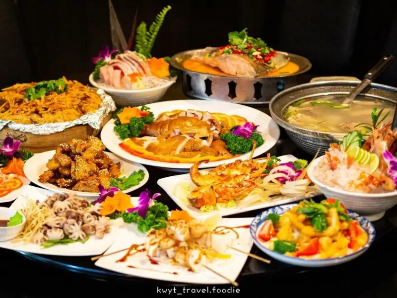 【鱻聚霸生猛活海鮮】信義區聚餐餐廳推薦，高CP值百元海鮮熱炒料理，捷運永春站美食│菜單