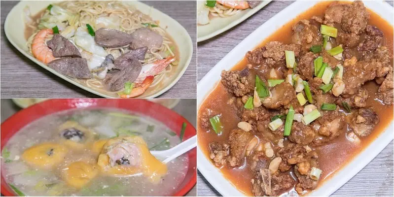 【吃翻華西街四十一】福清小吃店,萬西街夜市宵夜江湖.隱藏版中的隱藏版.招牌地瓜丸藏紫菜.紅燒荔枝肉沒荔枝