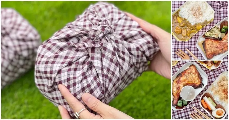 吃便當也要有滿滿的儀式感！少見「布包便當」像拆禮物般的期待感【安盛堂口烤雞專賣店】台南美食│台南小吃│台南旅遊│台南便當│台南烤雞│國華街美食