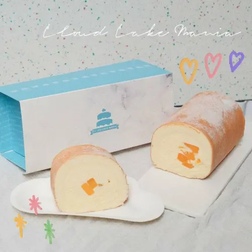 【中和美食】雲兒工坊～愛文芒果生乳捲、芋泥海鹽生乳捲切片、榴槤生乳捲切片～中和甜點～