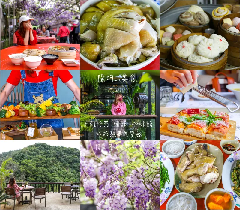 台北市士林區【陽明山餐廳】16間陽明山美食，土雞野菜/景觀餐廳/下午茶/咖啡館推薦