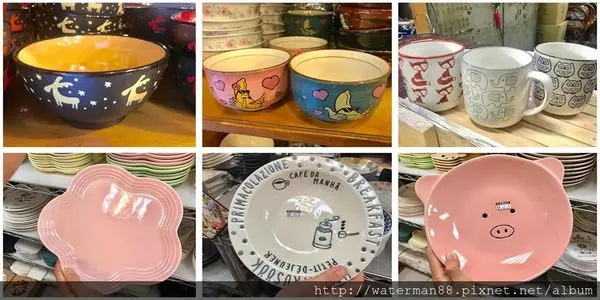 ｜鶯歌老街挑碗盤｜- 台北選碗盤的好去處，價格優惠選擇多真的是太好買了!